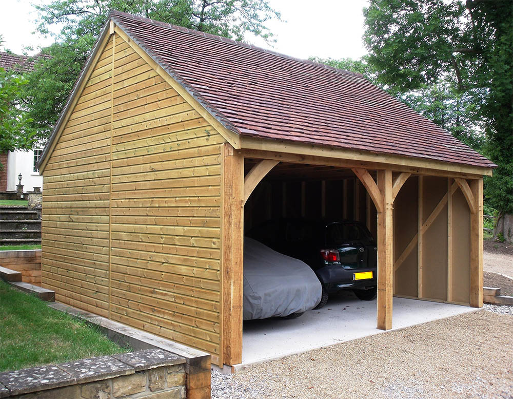 Ready Made Prefab Timber Frame Modular Garage Kits